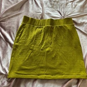 Forever 21 Elastic Band Mini Skirt